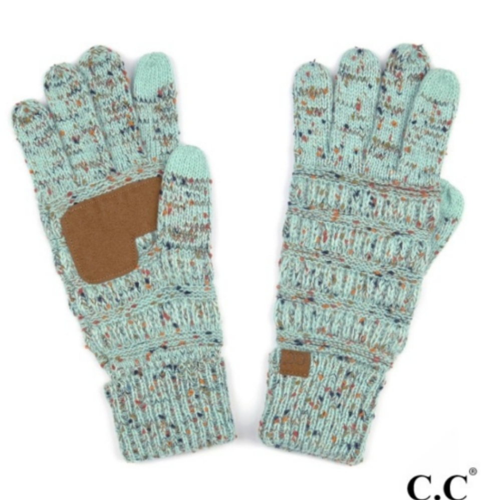 CC beanie gloves